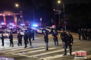 清远约200名海军陆战队士兵进驻洛杉矶 开始执行警戒守卫任务